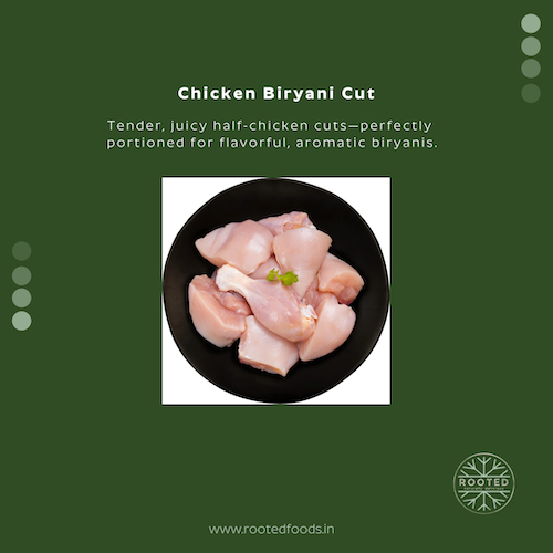 Chicken Biryani Cut